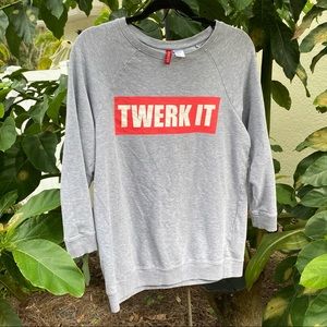 H&M Twerk It Graphic Sweatshirt - Size Small